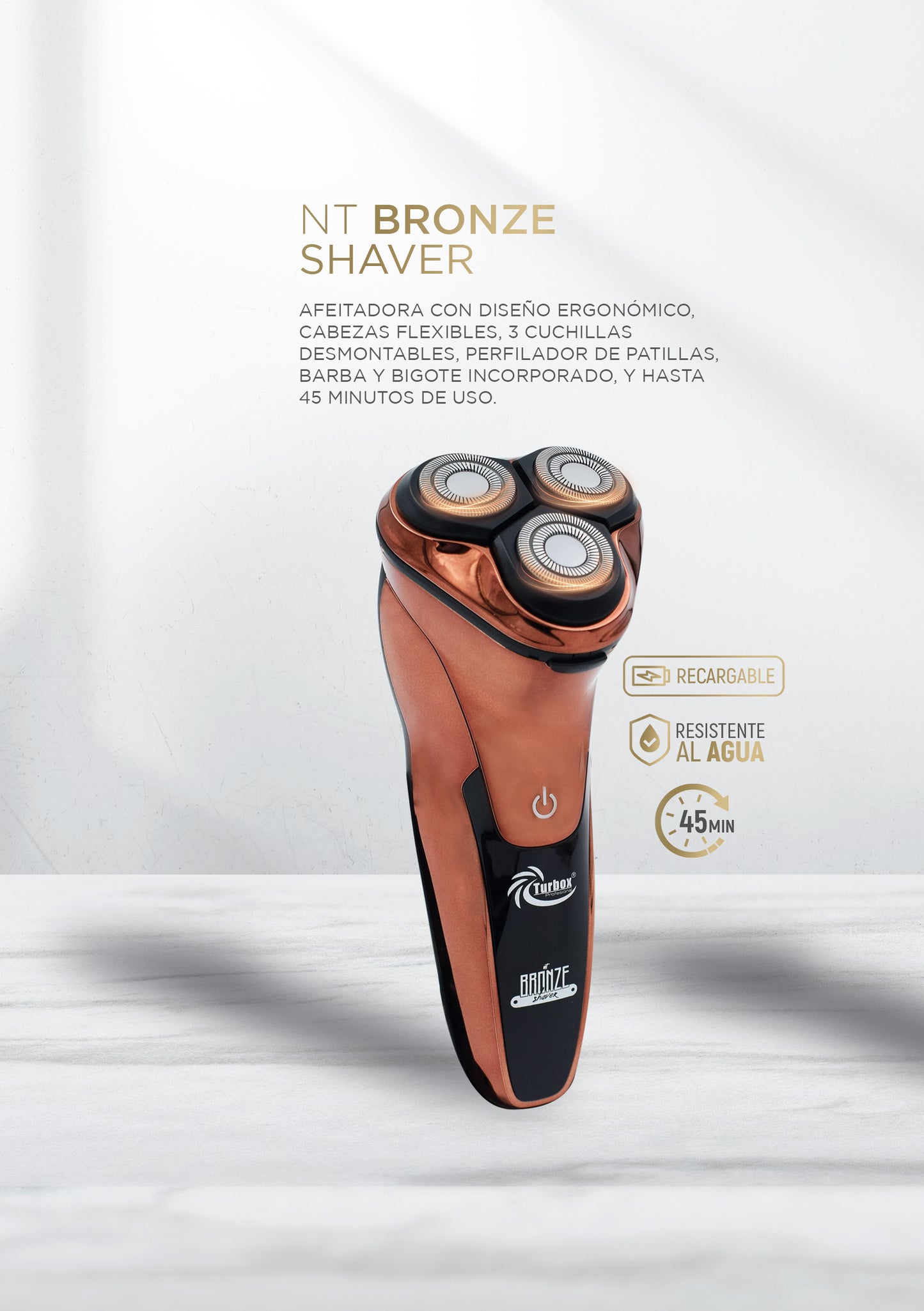 Shaver Turbox Bronze