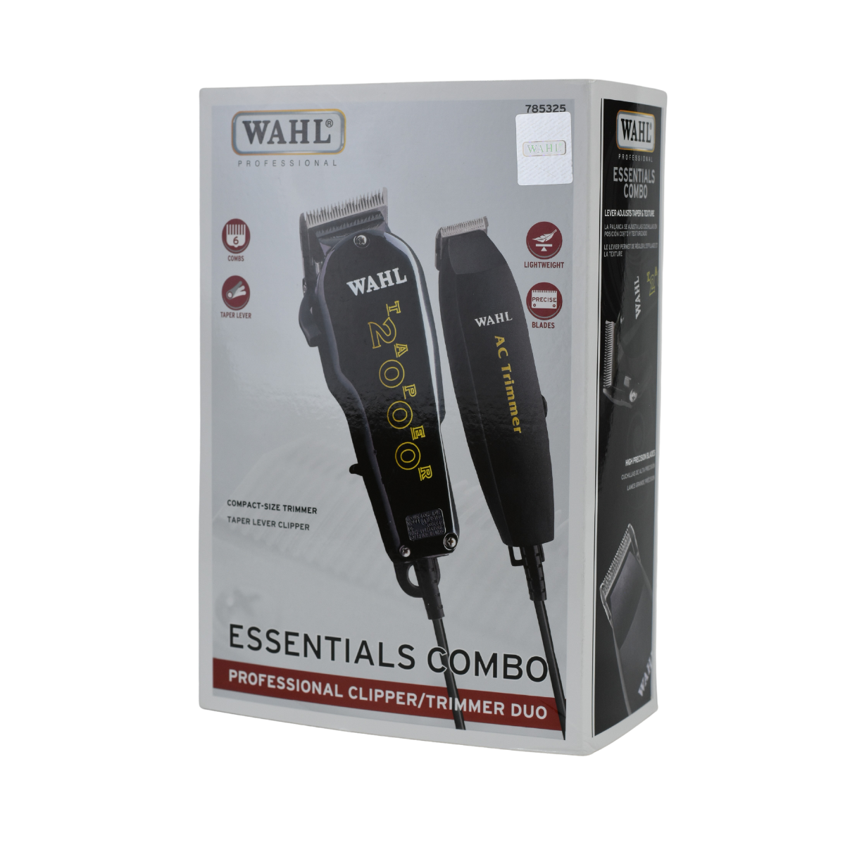 KIt Clipper y Trimmer Wahl Essential Combo